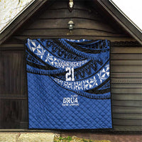 Fiji Rugby Pacific Custom Quilt Pasifika Tapa Pattern
