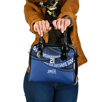 Fiji Rugby Pacific Custom Shoulder Handbag Pasifika Tapa Pattern LT9 One Size Blue - Polynesian Pride