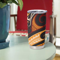 Vintage Samoa Siapo Tumbler Cup With Teuila Torch Ginger