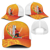 Cricket PNG East Asia-Pacific Baseball Net Cap Papua New Guinea Rise to Power LT9 - Polynesian Pride