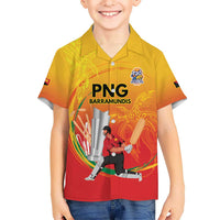 Custom Cricket PNG East Asia-Pacific Hawaiian Shirt Papua New Guinea Rise to Power - Polynesian Pride