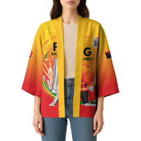 Custom Cricket PNG East Asia-Pacific Kimono Papua New Guinea Rise to Power LT9 - Polynesian Pride