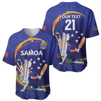 Custom Cricket Samoa East Asia-Pacific Baseball Jersey Samoa Storming the Limits - Polynesian Pride