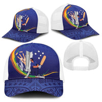 Cricket Samoa East Asia-Pacific Baseball Net Cap Samoa Storming the Limits LT9 - Polynesian Pride
