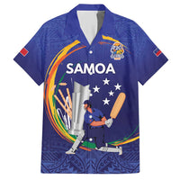 Custom Cricket Samoa East Asia-Pacific Hawaiian Shirt Samoa Storming the Limits - Polynesian Pride