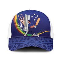 Cricket Samoa East Asia-Pacific Mesh Trucker Cap Samoa Storming the Limits - Polynesian Pride
