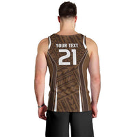 Custom Oceania Football Bula Fiji Men Tank Top Polynesian Tribal Pattern
