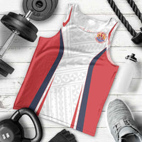 Custom Oceania Football Tahiti Men Tank Top Polynesian Tribal Pattern