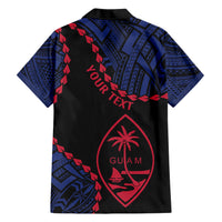 Personalized Guam 80th Anniversary Liberation Day Family Matching Short Sleeve Bodycon Dress and Hawaiian Shirt Guahan Basic Seal