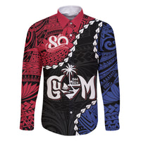 Personalized Guam 80th Anniversary Liberation Day Family Matching Mermaid Dress and Hawaiian Shirt Tano I Man Chamoru Since 1944