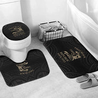 Personalized Haiti First Black Republic Bathroom Set Negre Marron With Map And Flag - Polynesian Pride