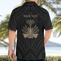 Personalized Haiti First Black Republic Hawaiian Shirt Negre Marron With Map And Flag