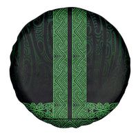 New Zealand Maori Kowhaiwhai Spare Tire Cover Kakariki Maui and Mangopare