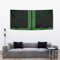 New Zealand Maori Kowhaiwhai Tapestry Kakariki Maui and Mangopare