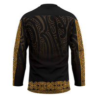New Zealand Maori Kowhaiwhai Hockey Jersey Karaka Maui and Mangopare - Polynesian Pride