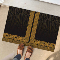 New Zealand Maori Kowhaiwhai Rubber Doormat Karaka Maui and Mangopare LT9 - Polynesian Pride