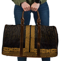 New Zealand Maori Kowhaiwhai Travel Bag Karaka Maui and Mangopare - Polynesian Pride