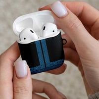 New Zealand Maori Kowhaiwhai AirPods Case Kikorangi Maui and Mangopare - Polynesian Pride