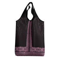 New Zealand Maori Kowhaiwhai Grocery Bag Mawhero Maui and Mangopare