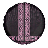 New Zealand Maori Kowhaiwhai Spare Tire Cover Mawhero Maui and Mangopare