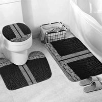 New Zealand Maori Kowhaiwhai Bathroom Set Pango Maui and Mangopare - Polynesian Pride