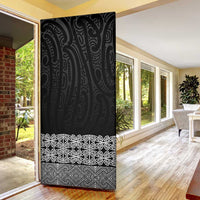 New Zealand Maori Kowhaiwhai Door Cover Pango Maui and Mangopare - Polynesian Pride