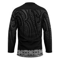 New Zealand Maori Kowhaiwhai Hockey Jersey Pango Maui and Mangopare LT9 - Polynesian Pride