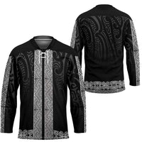 New Zealand Maori Kowhaiwhai Hockey Jersey Pango Maui and Mangopare LT9 - Polynesian Pride