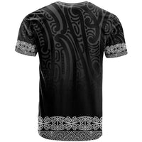 New Zealand Maori Kowhaiwhai T Shirt Pango Maui and Mangopare LT9 - Polynesian Pride