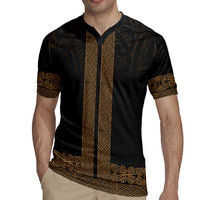 New Zealand Maori Kowhaiwhai Rugby Jersey Parauri Maui and Mangopare LT9 - Polynesian Pride