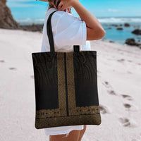 New Zealand Maori Kowhaiwhai Tote Bag Parauri Maui and Mangopare - Polynesian Pride