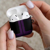 New Zealand Maori Kowhaiwhai AirPods Case Waiporoporo Maui and Mangopare - Polynesian Pride
