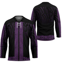 New Zealand Maori Kowhaiwhai Hockey Jersey Waiporoporo Maui and Mangopare LT9 - Polynesian Pride