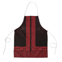 New Zealand Maori Kowhaiwhai Apron Whero Maui and Mangopare - Polynesian Pride