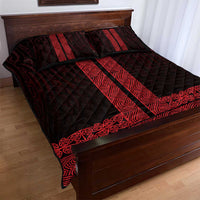 New Zealand Maori Kowhaiwhai Quilt Bed Set Whero Maui and Mangopare