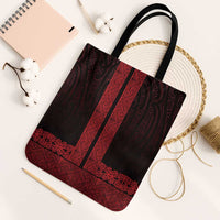 New Zealand Maori Kowhaiwhai Tote Bag Whero Maui and Mangopare - Polynesian Pride