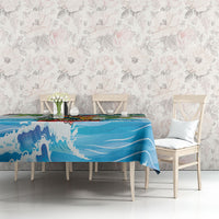 Funny Parrot Margarita Five O'clock Somewhere Tablecloth