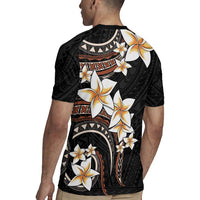 Vintage Plumeria Pacific Floral Rugby Jersey
