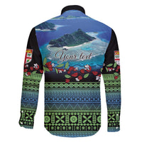 Personalised Fiji Viti Levu Family Matching Puletasi and Hawaiian Shirt Tagimoucia and Tapa Tribal Pattern LT9 - Polynesian Pride