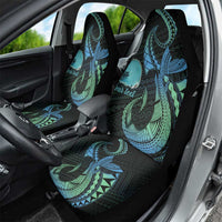 Personalised Hawaii Kure Atoll Car Seat Cover Holaniku Coral Reef with Polynesian Tribal