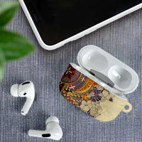 Polynesia AirPods Case Hibiscus Hawaiian Tribal Tattoo Retro Tan LT9 - Polynesian Pride