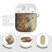 Polynesia AirPods Case Hibiscus Hawaiian Tribal Tattoo Retro Tan LT9 - Polynesian Pride