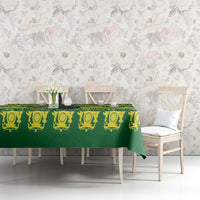 Cook Islands Christmas Tablecloth Santa Beach Meri Kiritimiti LT9 - Polynesian Pride