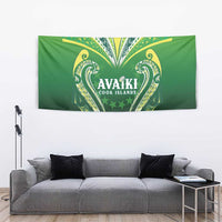 Rugby Cook Islands Avaiki Tapestry Green Kuki Airani Tribal Maori Inspired LT9 - Polynesian Pride