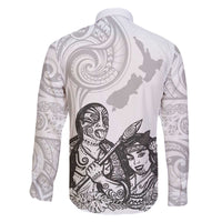 Aroha Maori Language Family Matching Puletasi and Hawaiian Shirt Te Reo Maori Inspired Art LT9 - Polynesian Pride