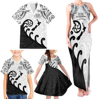 Kia Haka Maori language Family Matching Tank Maxi Dress and Hawaiian Shirt Te Reo Maori Inspired Art LT9 - Polynesian Pride
