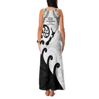 Kia Haka Maori language Family Matching Tank Maxi Dress and Hawaiian Shirt Te Reo Maori Inspired Art LT9 - Polynesian Pride