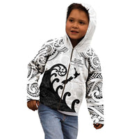 Kia Haka Maori language Kid Hoodie Te Reo Maori Inspired Art