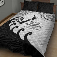 Kia Haka Maori language Quilt Bed Set Te Reo Maori Inspired Art