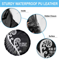 Kia Mau Ki To Ukaipo Spare Tire Cover Te Reo Maori Koru Fern Art LT9 - Polynesian Pride